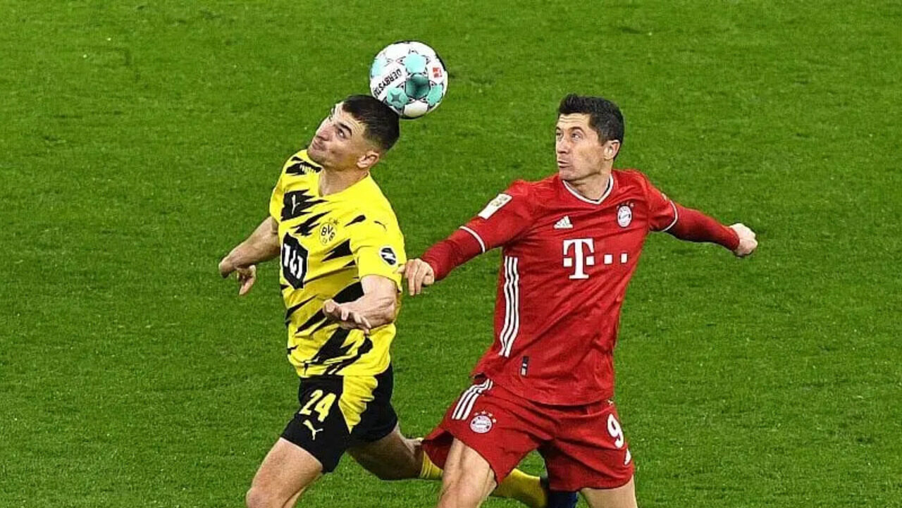 Duelo entre Bayern x Borussia