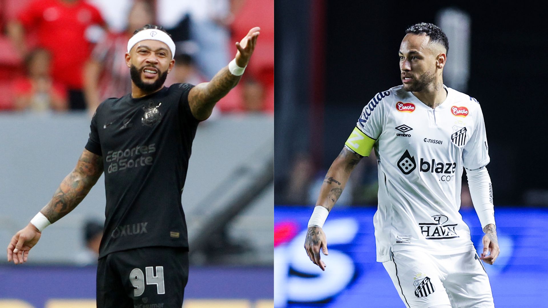 Corinthians vs Santos - Clássico Paulista