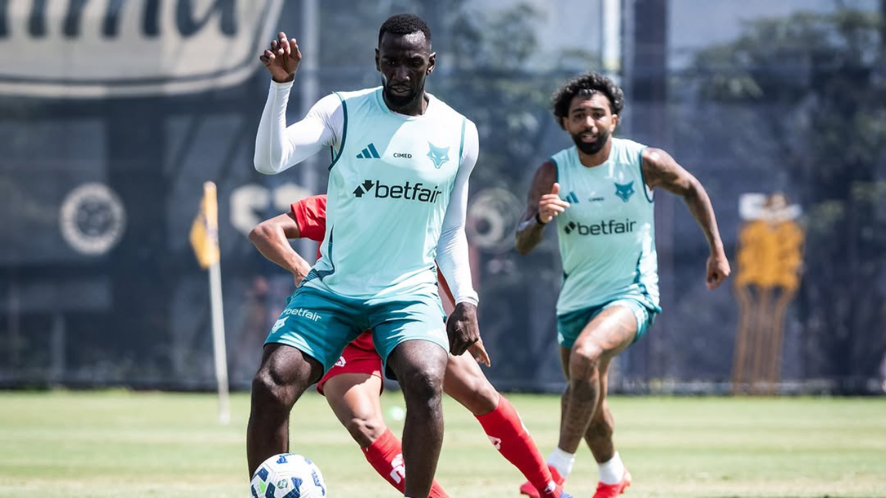 Jogadores do Cruzeiro durante partida