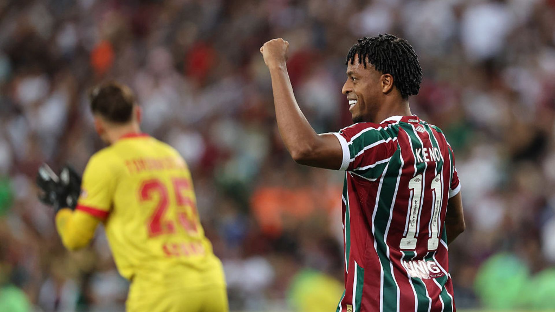 Fluminense celebra vitória com gols de Keno e Samuel Xavier na Copa Sul-Americana 2025