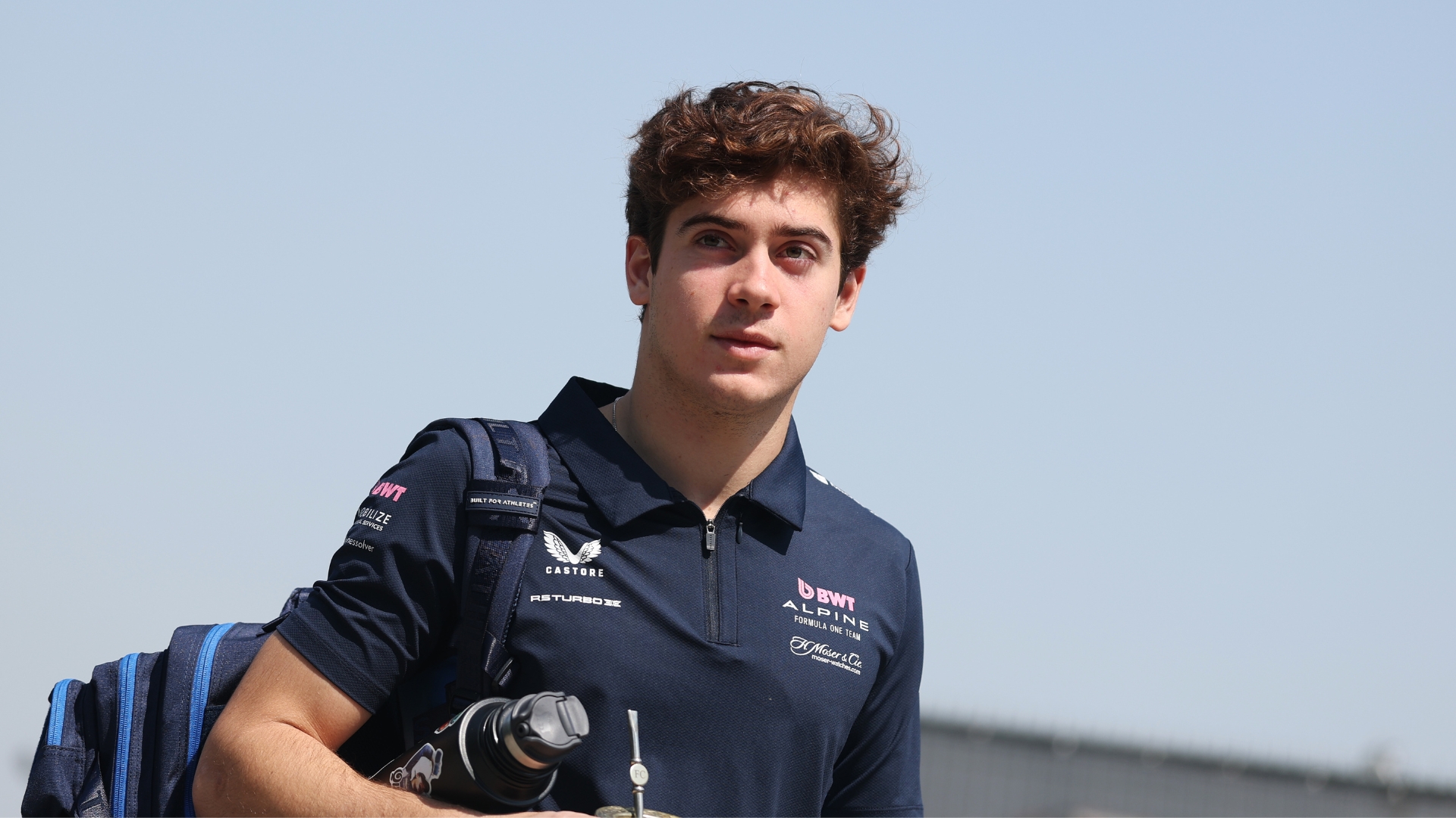 Franco Colapinto em ação na pista da Fórmula 1