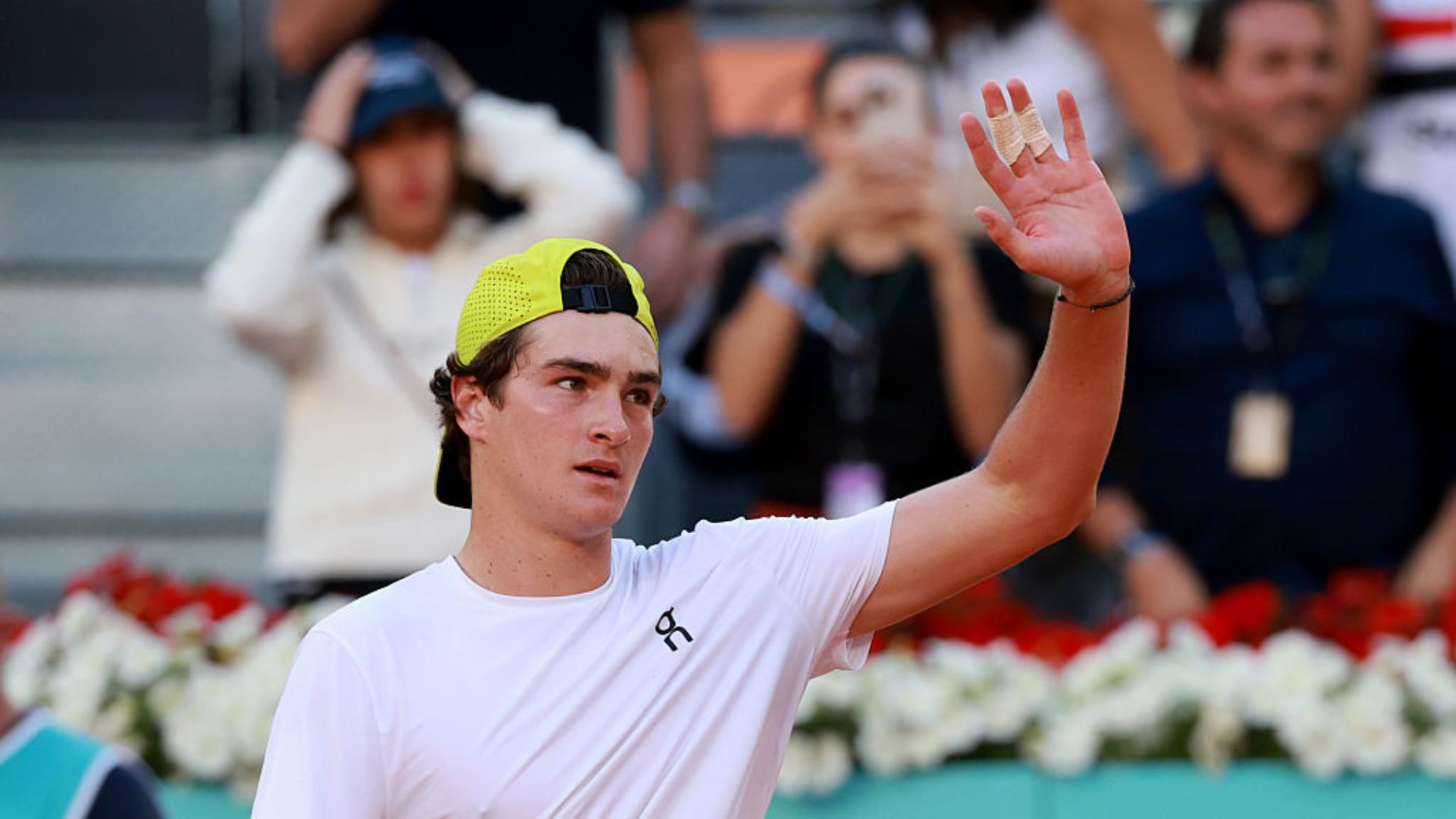 João Fonseca no ATP de Roma 2025