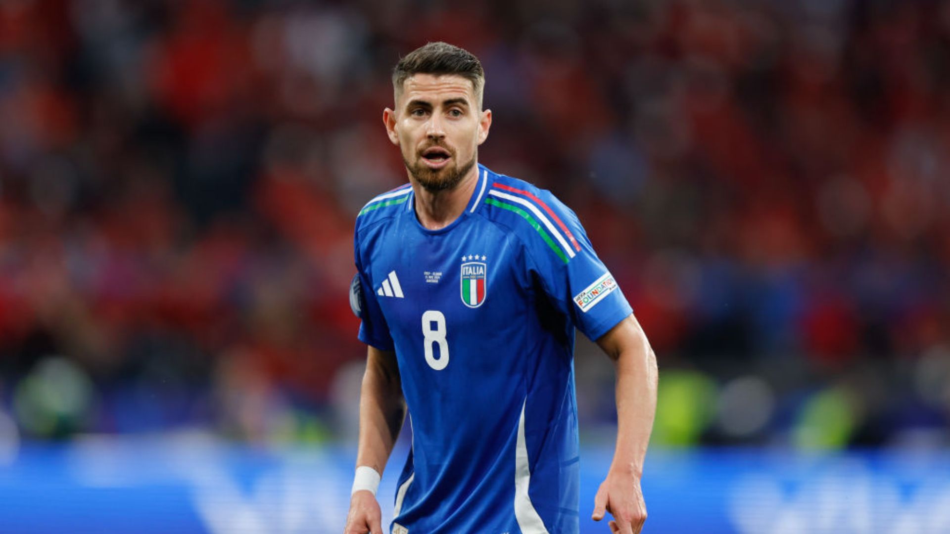 Jorginho, novo reforço do Flamengo, durante partida