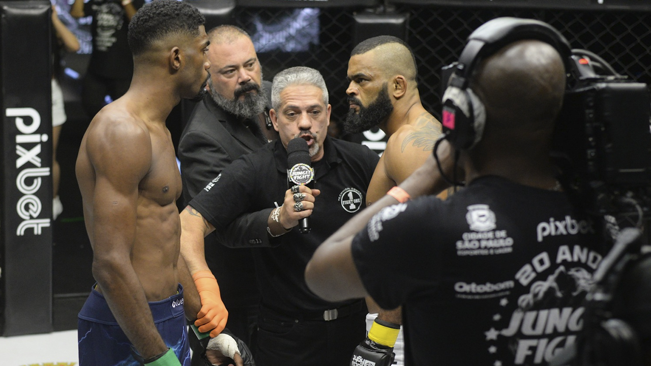 Lutas emocionantes no Jungle Fight 136