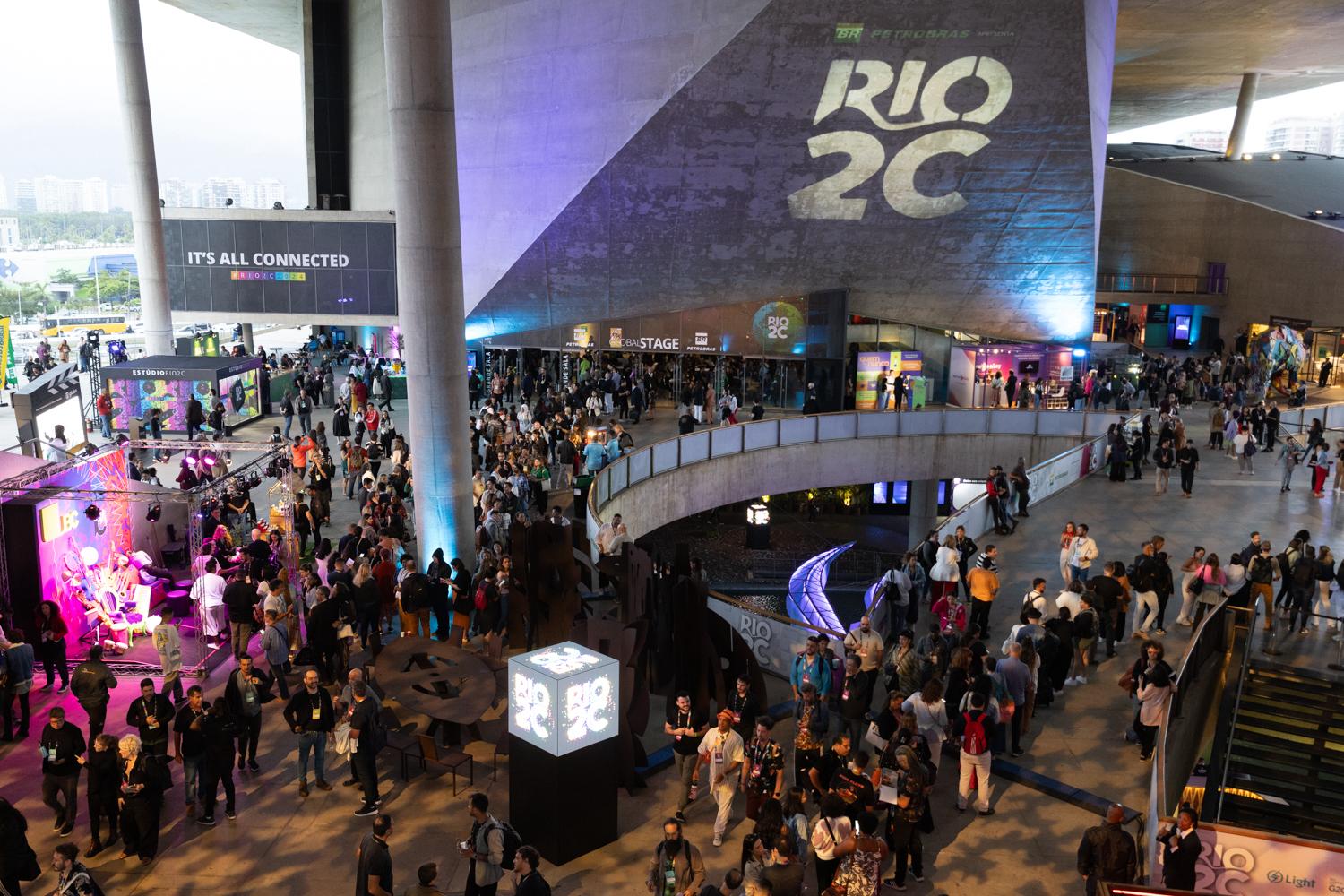 Painéis de discussão do Rio2C 2025