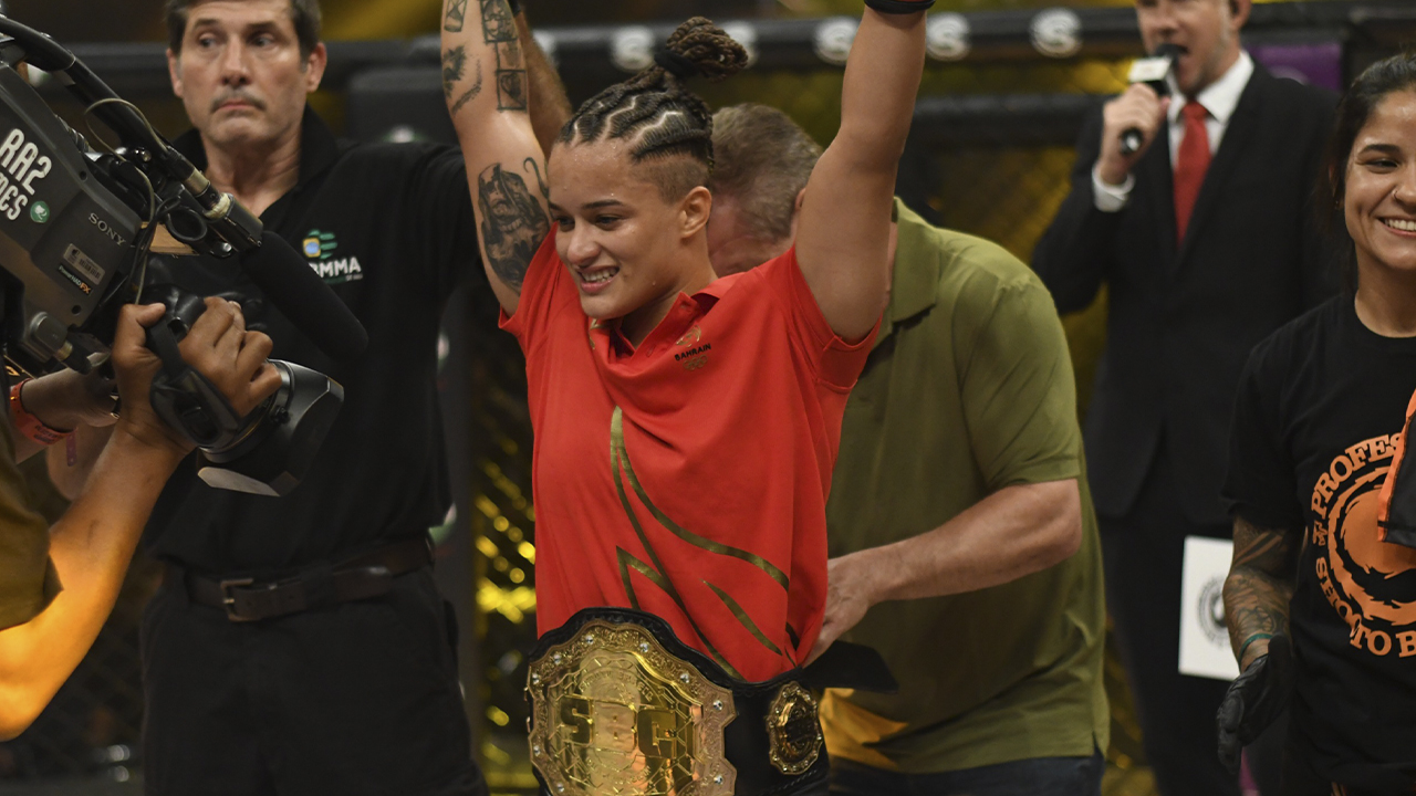 Luta de MMA no Shooto Brasil 129