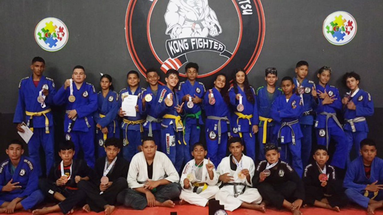 Competição de Jiu-Jitsu no Vitória International Cup 2025